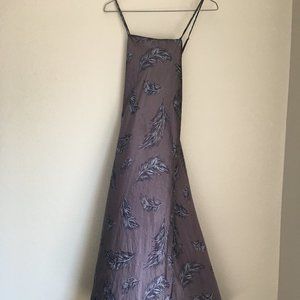 Vintage Valerie Stevens Silk Maxi Slip Dress
